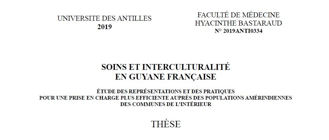 Soins et interculturalité en Guyane Française