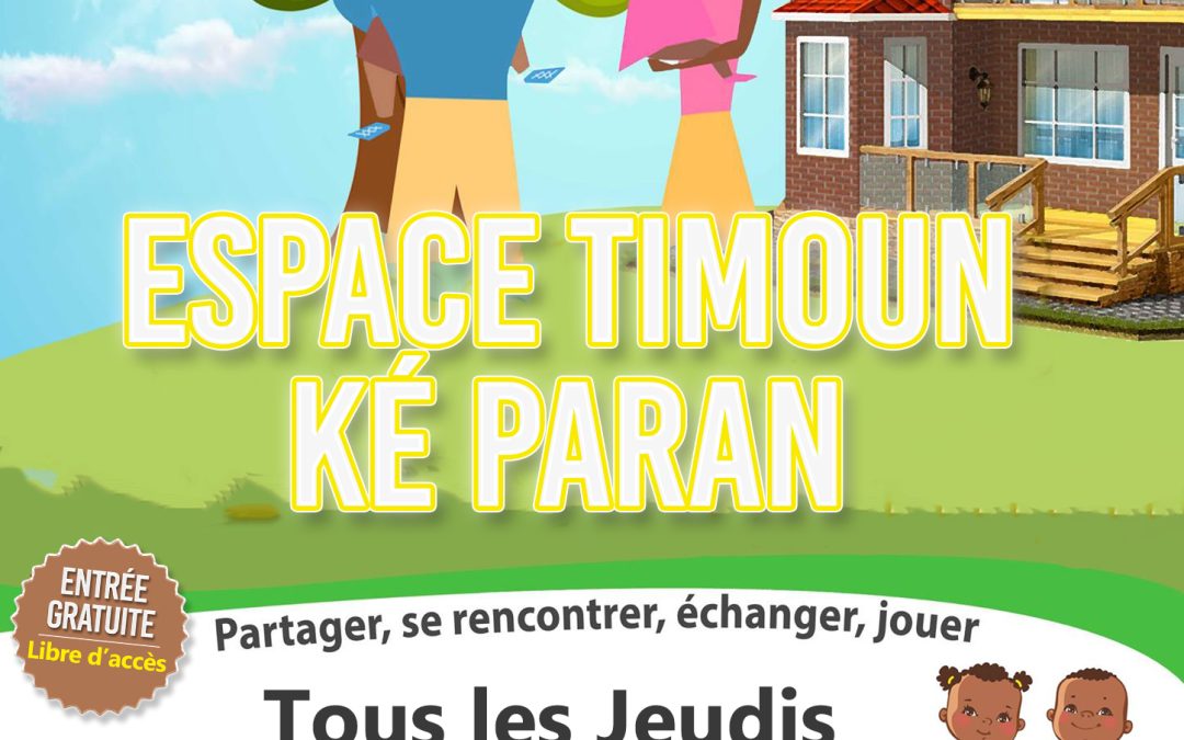 Ouverture du lieu d’Accueil Enfant Parent « Espace timoun ké paran » de Cogneau Lamirande