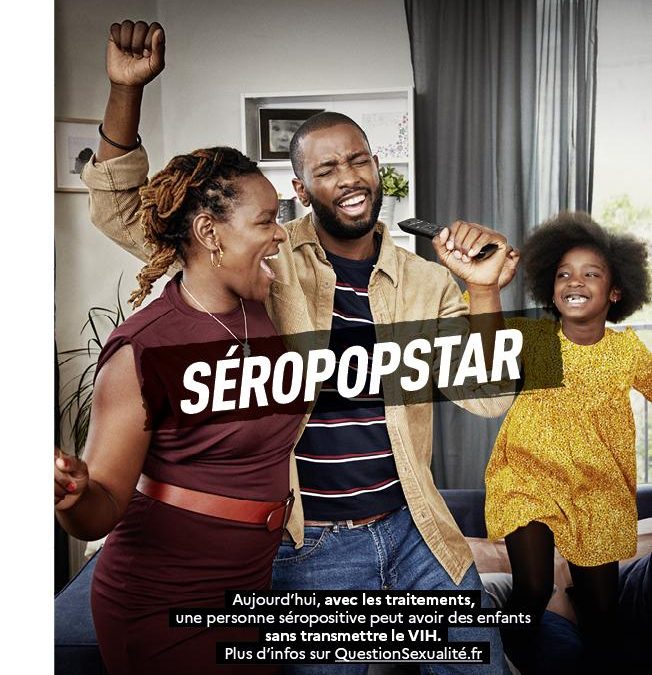 Campagne « Vivre avec le VIH, c’est vivre »