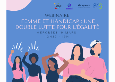 Webinaire 19/03 : Femme et handicap : une double lutte pour l’égalité