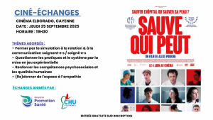 25/09  – Soirée Ciné-échanges autour du film « Sauve qui peut » : empathie, soins et conditions de travail