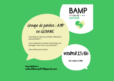 Groupe de parole PMA – Vendredi 13 juin à 19h en visio