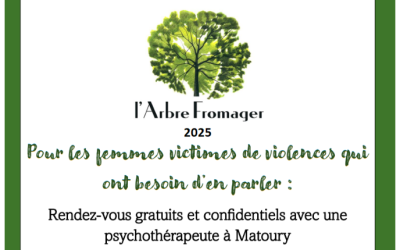 Mai à août 2025 – Permanences psychologiques gratuites pour les femmes victimes de violences à Matoury