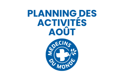 Planning Médecins du Monde – Août 2025