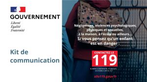 Campagne nationale « En cas de doute, le 119 » : Kit de communication disponible