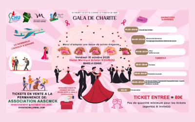 Gala de Charité Octobre Rose – Vendredi 31 octobre 2025 à Kourou