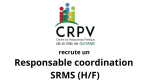 Le CRPV recrute : Responsable coordination SRMS (H/F)