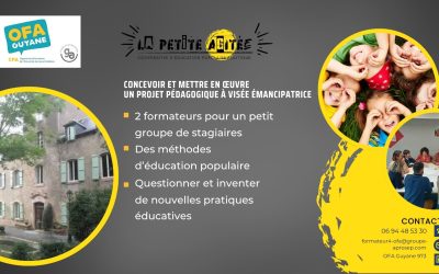 Formation : Concevoir un Projet Pédagogique à Visée Émancipatrice
