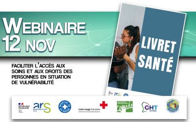 Webinaire : Le « Livret Santé », modalités d’utilisation, d’approvisionnement et de diffusion au sein des structures.