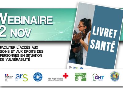 Webinaire : Le « Livret Santé », modalités d’utilisation, d’approvisionnement et de diffusion au sein des structures.