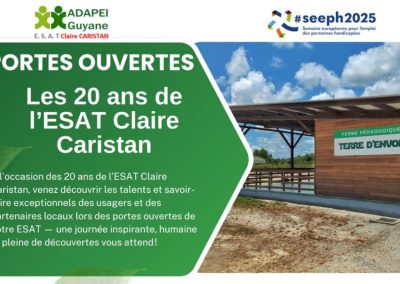 18 novembre 2025 &#8211; Journée Portes Ouvertes de la Ferme Pédagogique de l’ESAT Claire Caristan