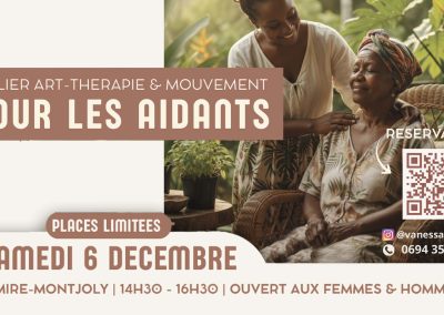 Un Atelier d’Art-Thérapie et Mouvement pour les Aidants Familiaux de Guyane