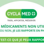 Nouvelle campagne Cyclamed : retour des Médicaments Non Utilisés (MNU)