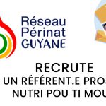 Le Réseau Périnat recherche son Référent.e Projet Nutri Pou Ti Moun (H/F)