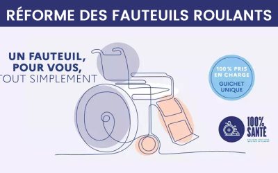 Réforme 100 % Santé : Intégration de la prise en charge intégrale des fauteuils roulants