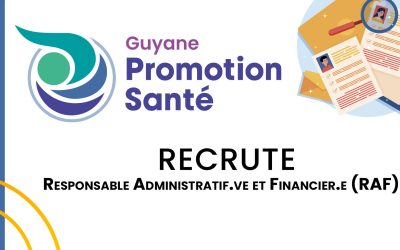 Recrutement GPS : Responsable Administratif.ve et Financier.e (RAF)