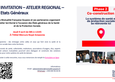 ATELIER REGIONAL des ETATS GENERAUX DE LA SANTE ET DE LA PROTECTION SOCIALE