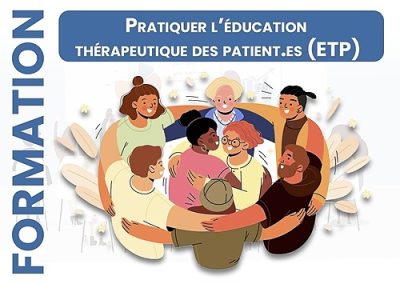 Pratiquer l’éducation thérapeutique des patient.es (ETP) – Formation validante de 42h
