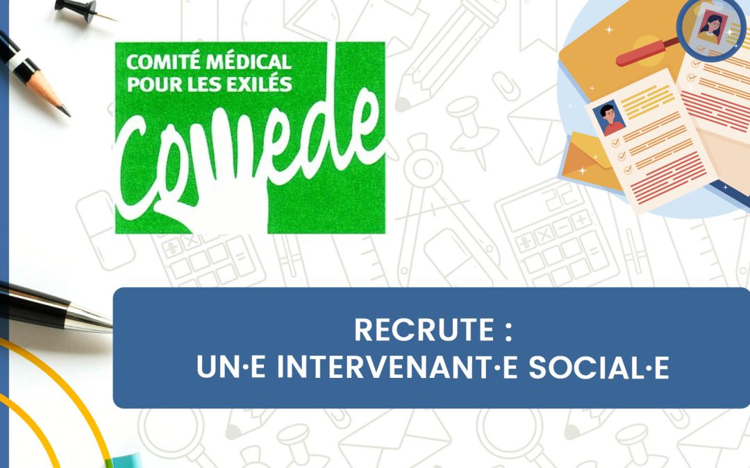 Le Comede recrute : un·e Intervenant·e Social·e en Guyane (CDI)