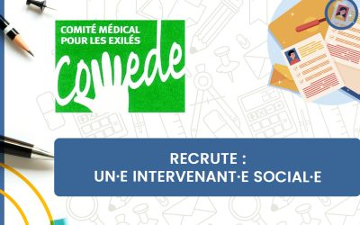 Le Comede recrute : un·e Intervenant·e Social·e en Guyane (CDI)