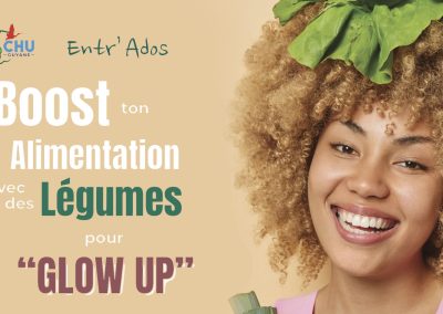 Atelier Nutrition : Boostez votre alimentation avec les légumes pour un « GLOW UP »