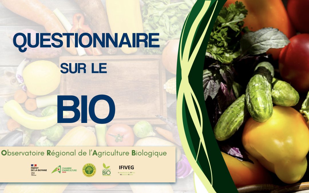 Enquête : Votre perception des produits bio en Guyane