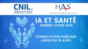 Consultation publique : IA et santé, donnez votre avis