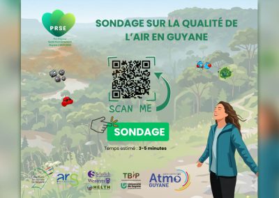 Ensemble pour la qualité de l’air en Guyane : relayez l’enquête régionale !