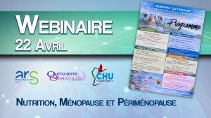 Webinaire : Nutrition, Ménopause et Périménopause