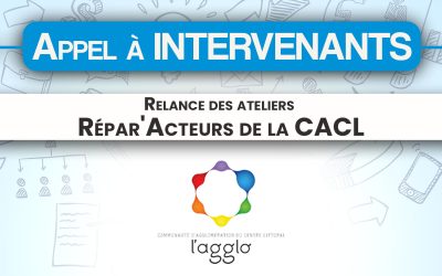 Appel à intervenants : Relance des ateliers Répar&rsquo;Acteurs de la CACL