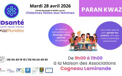 Café Parent « Paran Kwaze » : Un espace d&rsquo;échange sur la sensibilisation aux violences faites aux femmes