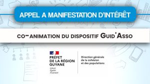 APPEL A MANIFESTATION D’INTÉRÊT CO-ANIMATEUR TERRITORIAL DU DISPOSITIF GUID&rsquo;ASSO