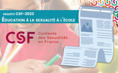 Éducation à la sexualité à l’école : deux décennies d’évolutions décryptées par l’enquête CSF-2023