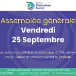 Assemblée générale de Guyane Promotion Santé — vendredi 25 septembre 2026