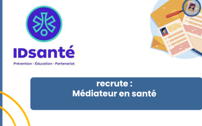 Recrutement : IDsanté recrute un·e médiateur·trice en santé