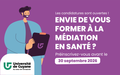 DU Médiation en Santé : les candidatures sont ouvertes pour la promotion 2026-2027