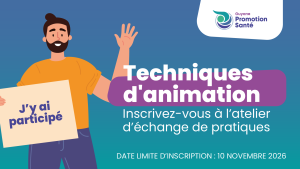 Éducation pour la santé : un atelier d’échange de pratiques pour les participant·es aux CAIES et POTI