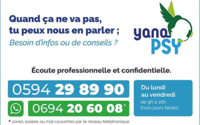 YanaPsy : une plateforme d’écoute et d’orientation en santé mentale en Guyane