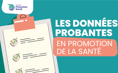 Les données probantes en promotion de la santé : une vidéo pour mieux comprendre